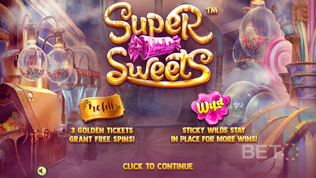 شاشة المقدمة Super Sweets