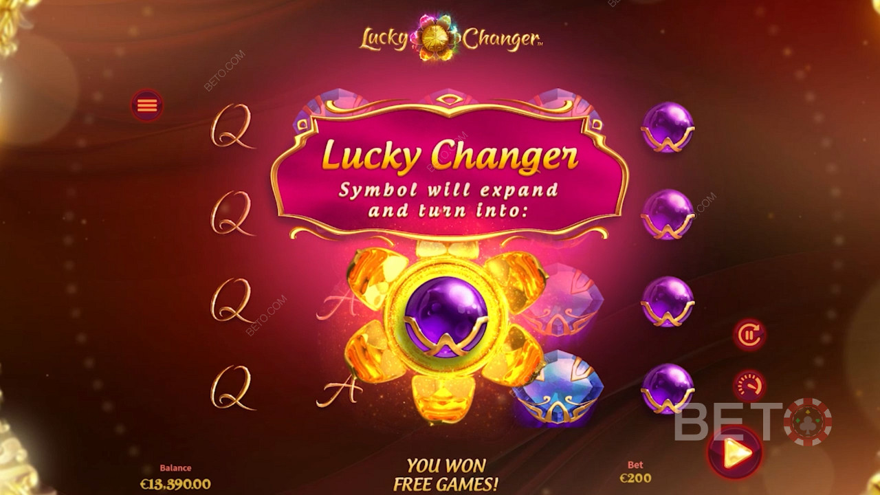 توسيع رمز الزهرة في Lucky Changer
