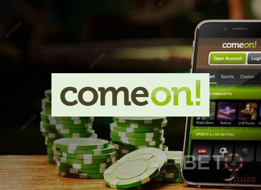ألعاب سلسة على ComeOn Mobile Casino