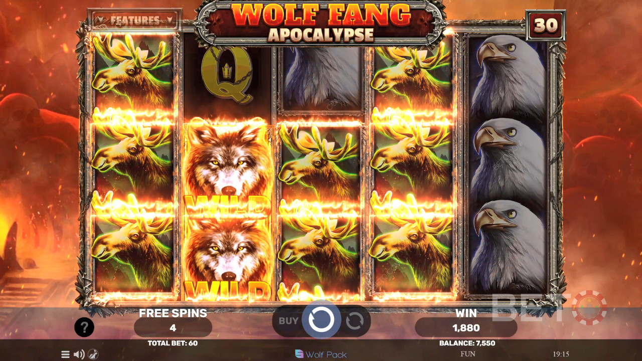 Wolf Fang - مراجعة نهاية العالم من قِبل BETO Slots