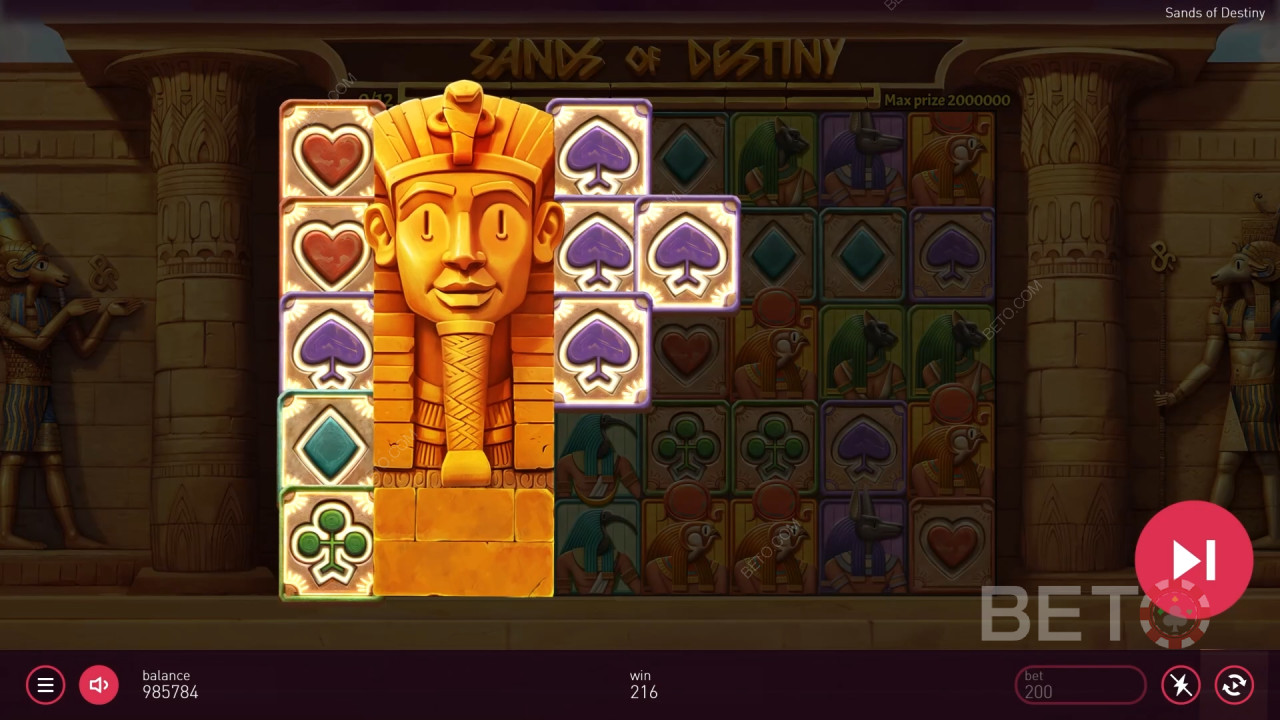 مراجعة Sands of Destiny بواسطة BETO Slots