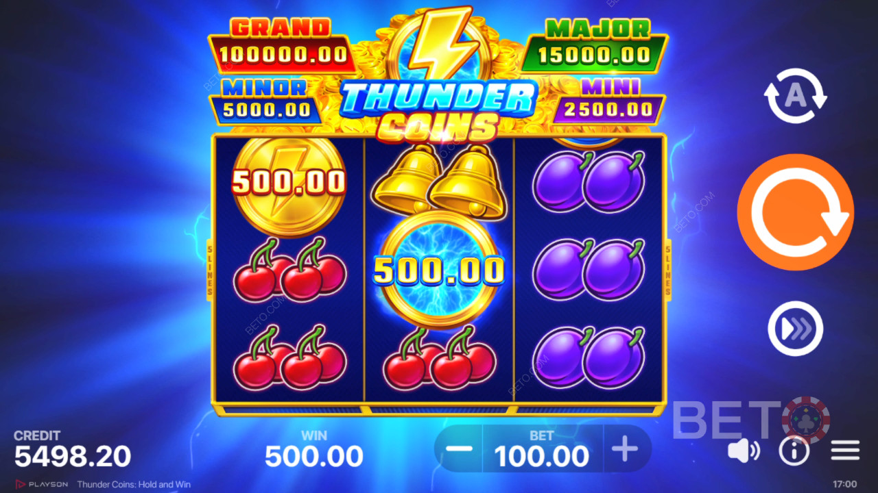هل سلوت Thunder Coins Slot على الإنترنت يستحق كل هذا العناء؟