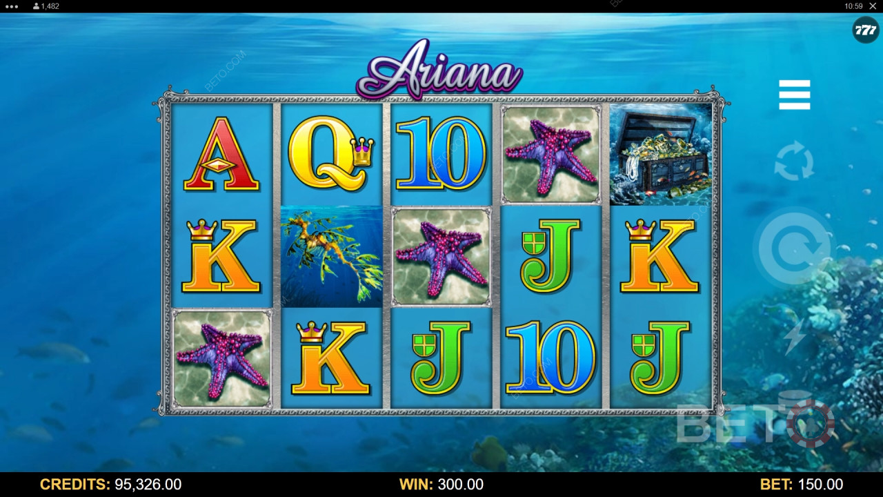 مراجعة Ariana من BETO Slots