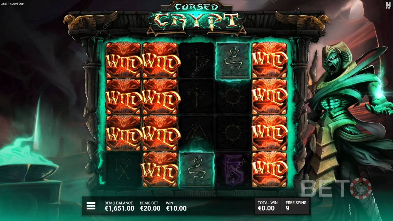 مراجعة السرداب الملعون من BETO Slots