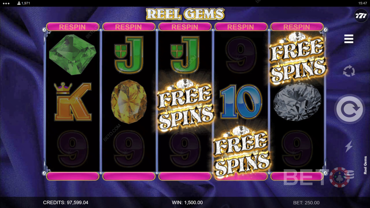 Reel Gems اللعب المجاني
