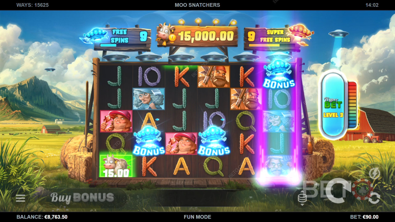 مراجعة Moo Snatchers من BETO Slots