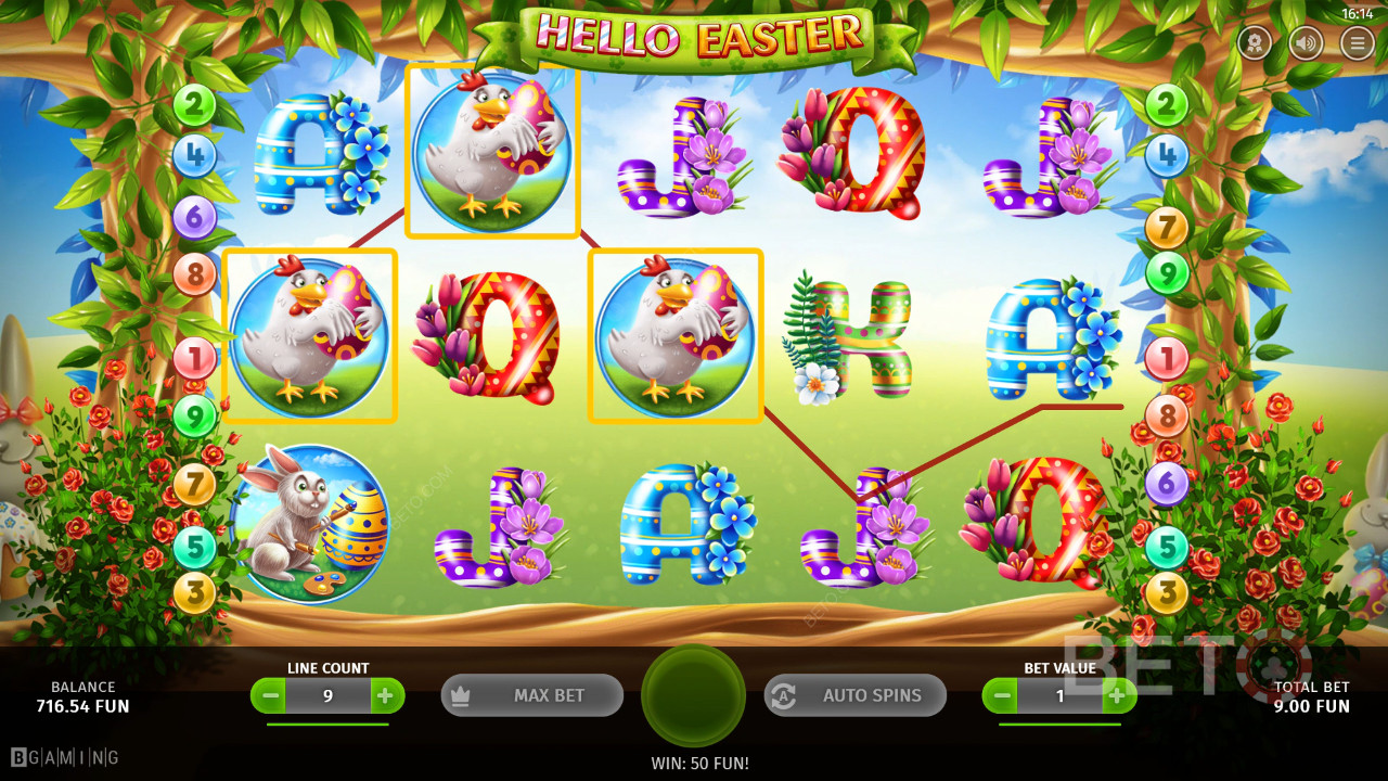 مراجعة Hello Easter من BETO Slots