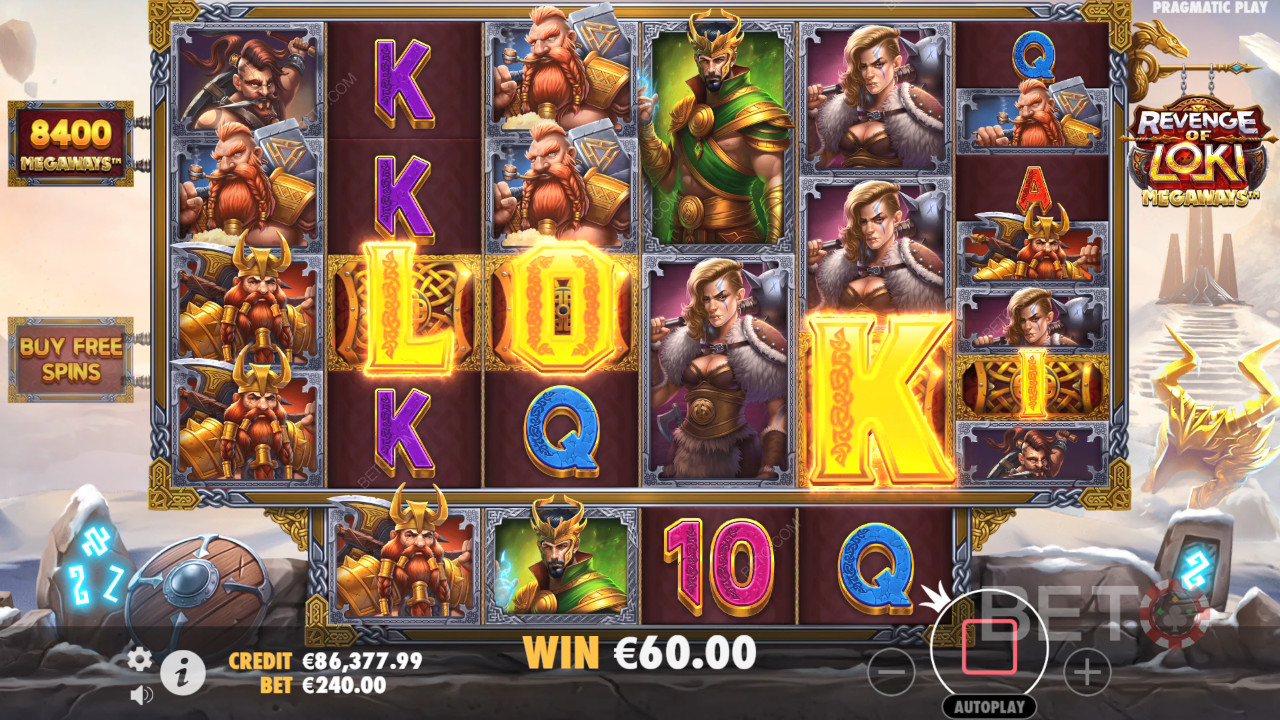 مراجعة Revengege of Loki Megaways بواسطة BETO Slots