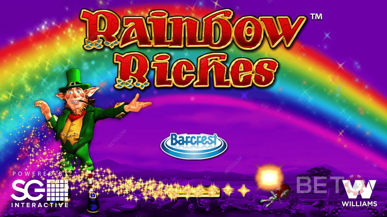 Rainbow Riches على الإنترنت فتح الشاشة