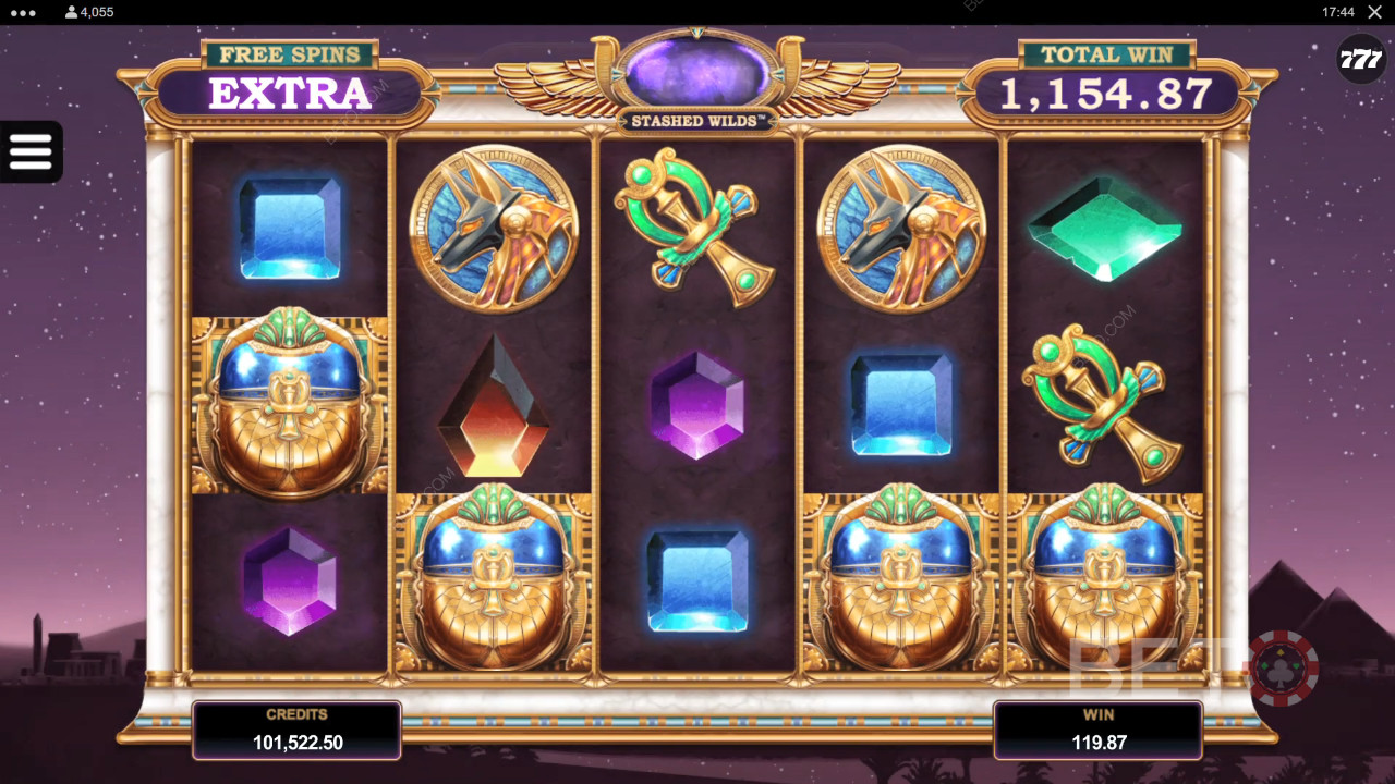 مراجعة Wild Scarabs Scarabs من BETO Slots