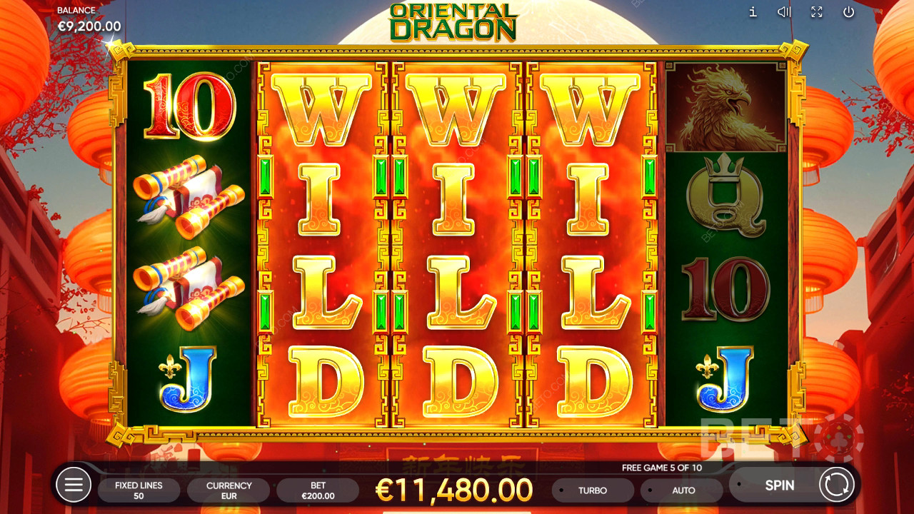 مراجعة التنين الشرقي من BETO Slots