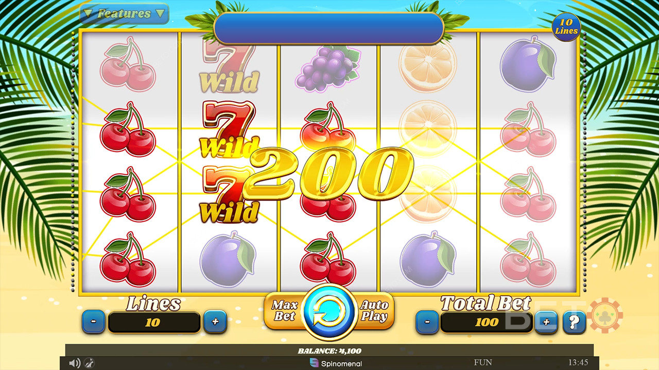 مراجعة 100 Juicy Fruits 100 Juicy Fruits من BETO Slots