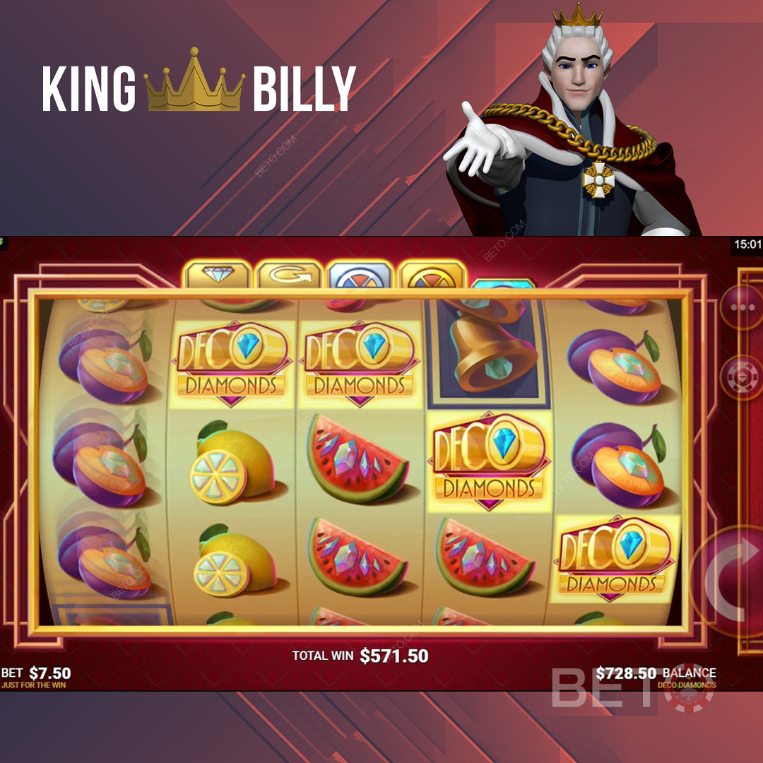 العب فتحات مثيرة على كازينو King Billy Online