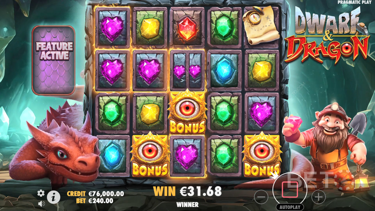 مراجعة لعبة Dwarf & Dragon من BETO Slots