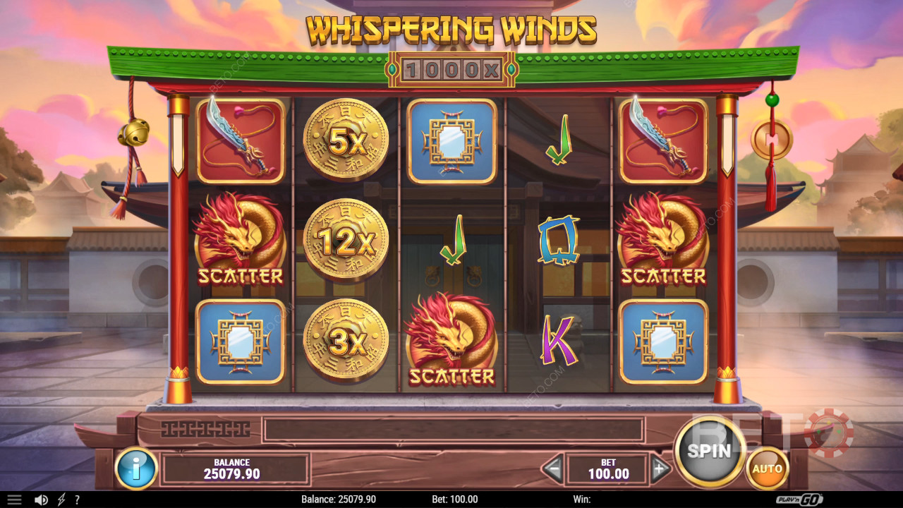 مراجعة Whispering Winds بواسطة BETO Slots