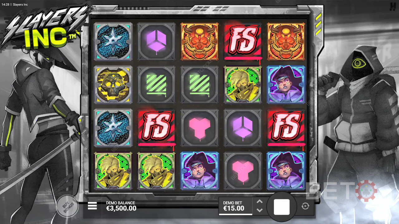 مراجعة Slayers INC من قِبل BETO Slots