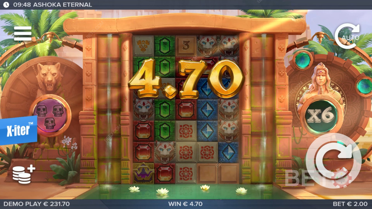 شرح الميزات الإضافية في Ashoka Eternal بواسطة ELK Studios