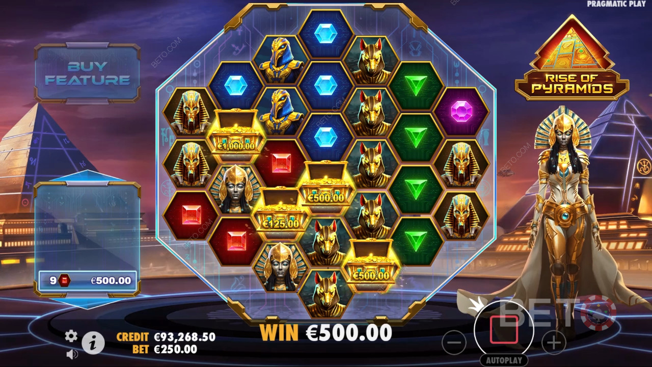 مراجعة صعود الأهرامات بواسطة فتحات BETO Slots