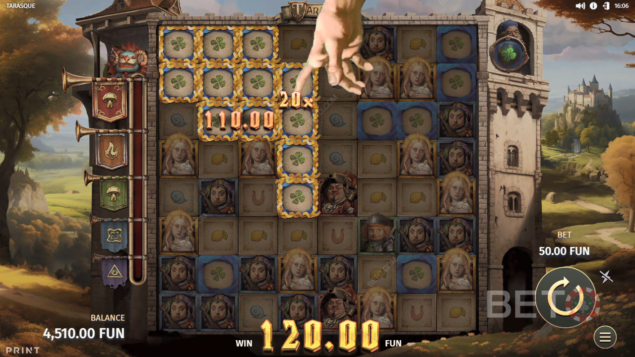 مراجعة Tarasque من قِبل BETO Slots