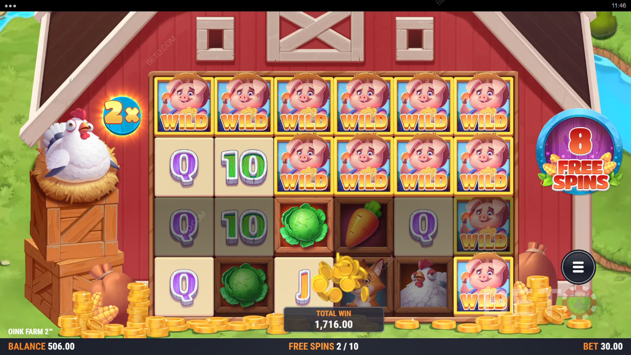 Oink Farm 2 اللعب المجاني