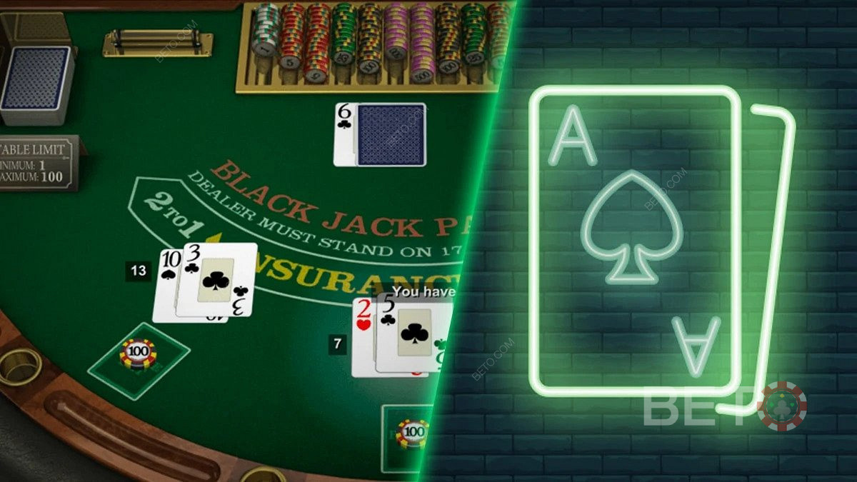 تتكون لعبة Blackjack عبر الإنترنت من ألعاب ورق مباشرة وألعاب تم إنشاؤها بواسطة الكمبيوتر و RNG Blackjack