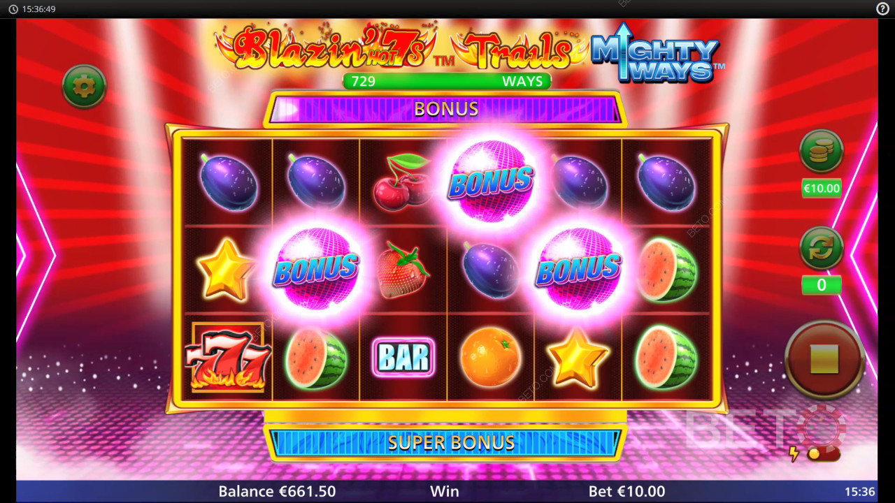Blazin' Hot 7s Trails Mighty Ways اللعب المجاني