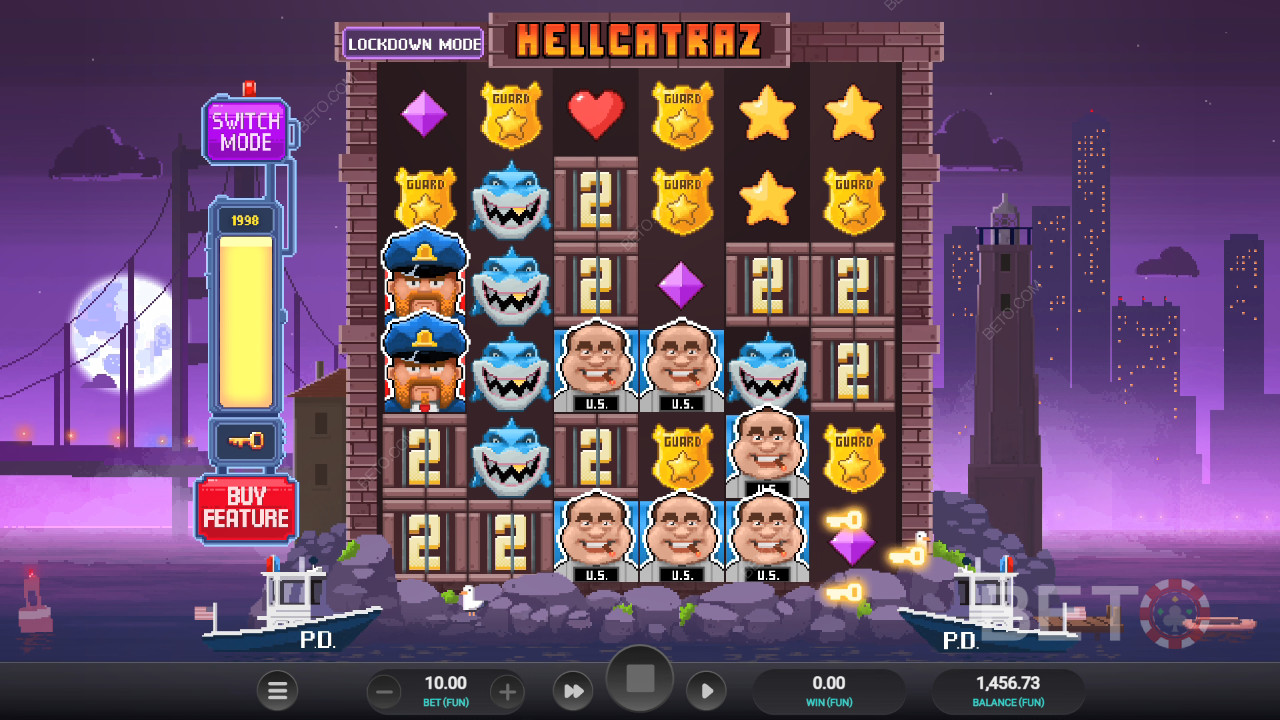 مراجعة Hellcatraz من قبل BETO Slots