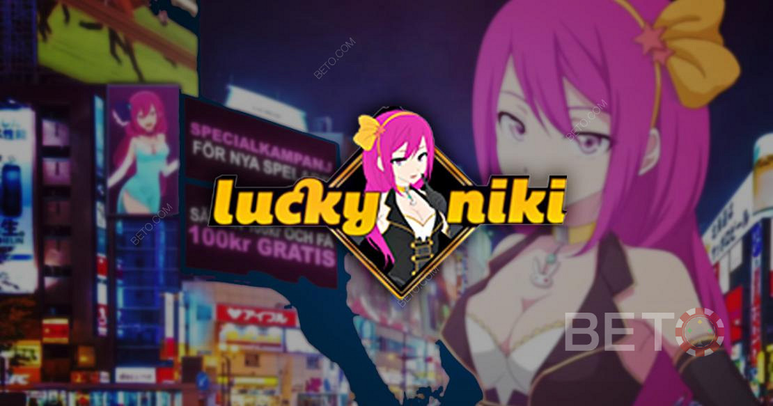 Lucky Nicky ومتعة المقامرة عبر الإنترنت وترحب بكم بـ 100 دورة مجانية!