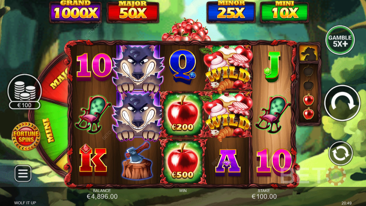 شرح الميزات الإضافية في Wolf It Up بواسطة Inspired Gaming