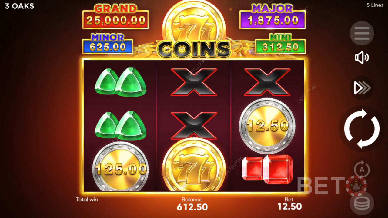 مراجعة 777 عملات معدنية من BETO Slots