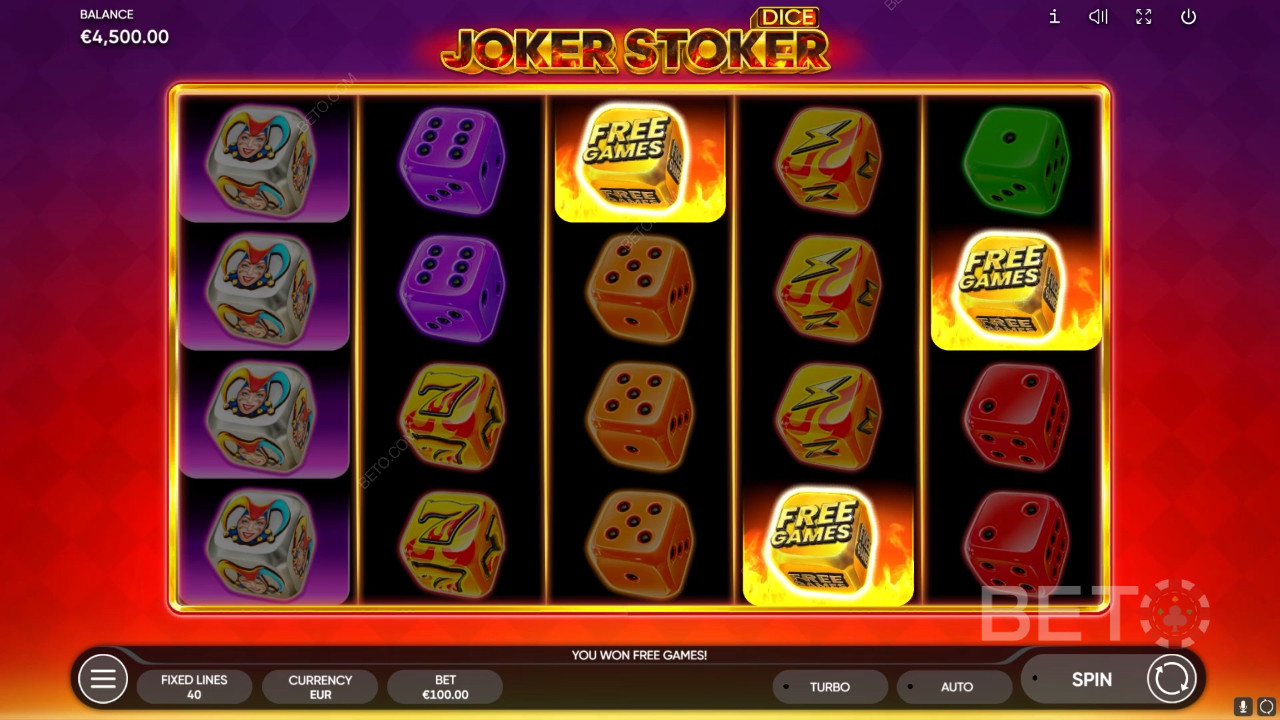 Joker Stoker Dice اللعب المجاني