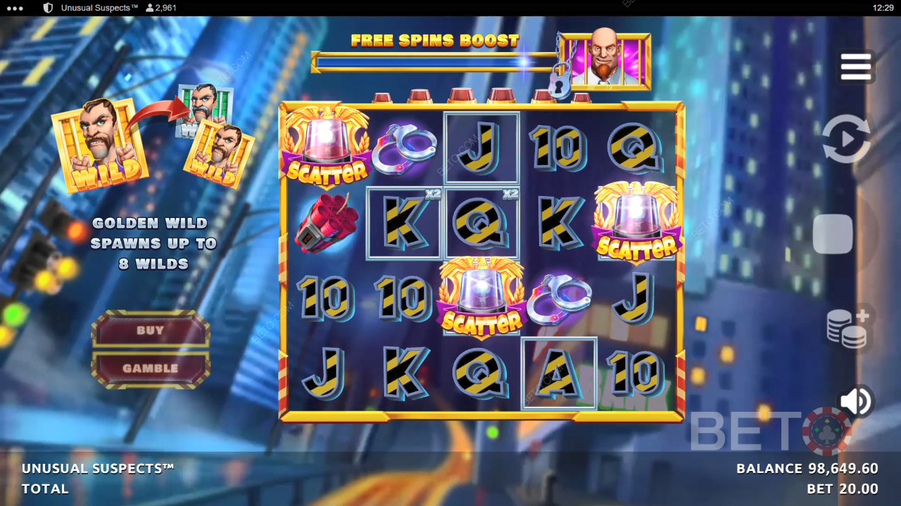 مراجعة المشتبه بهم غير الاعتيادية من قبل BETO Slots