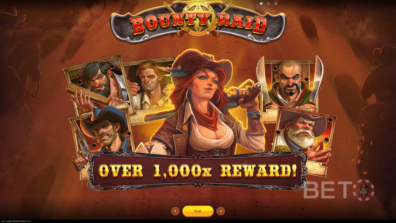 إمكانية الفوز الذهبي في Bounty Raid