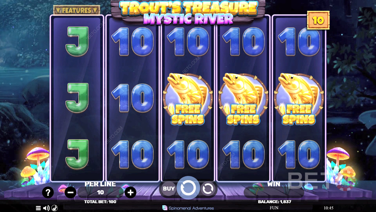 Trout's Treasure - Mystic River اللعب المجاني