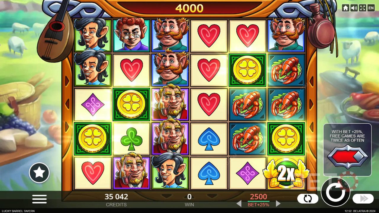 Lucky Barrel Tavern اللعب المجاني