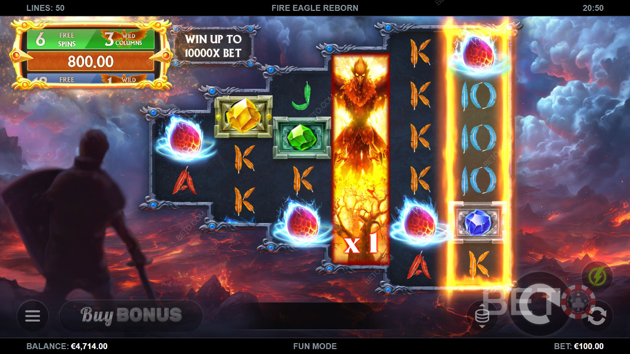 مراجعة Fire Eagle Reborn من قِبل BETO Slots