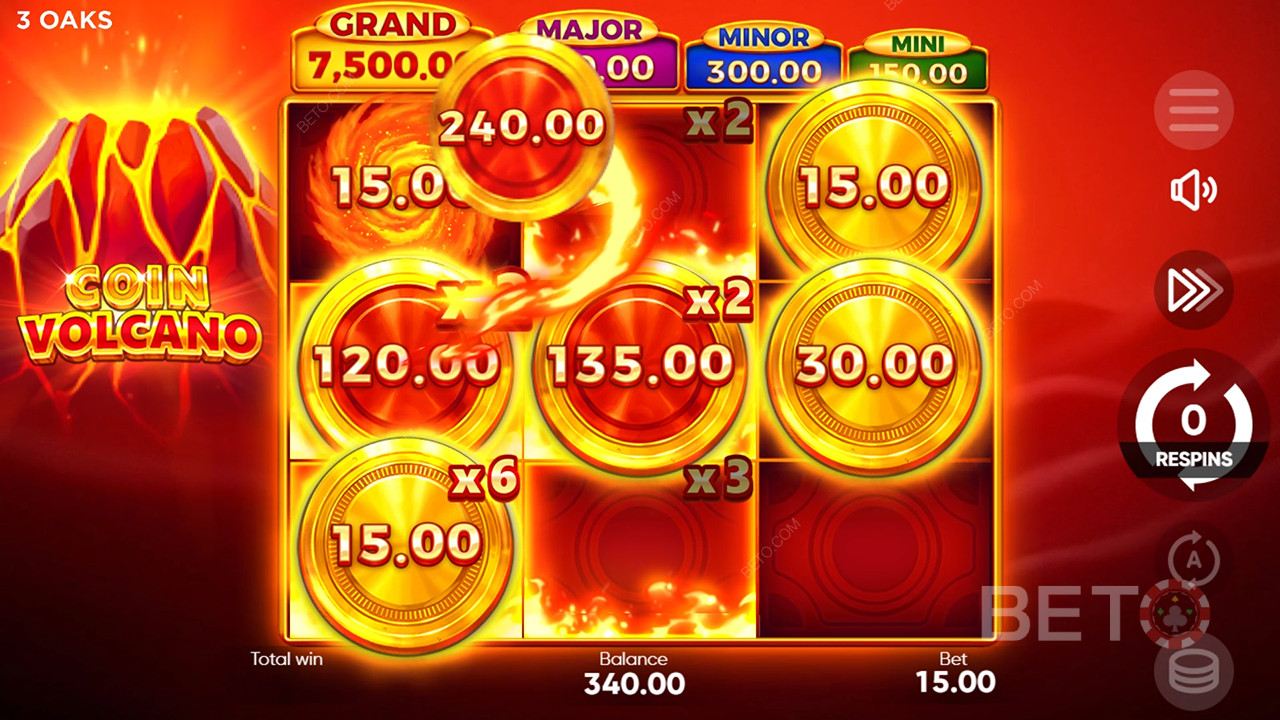 Coin Volcano اللعب المجاني