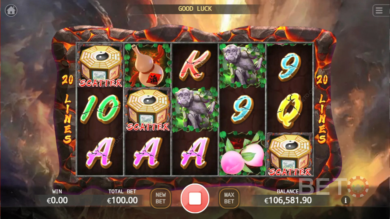مراجعة ملك القرود من BETO Slots