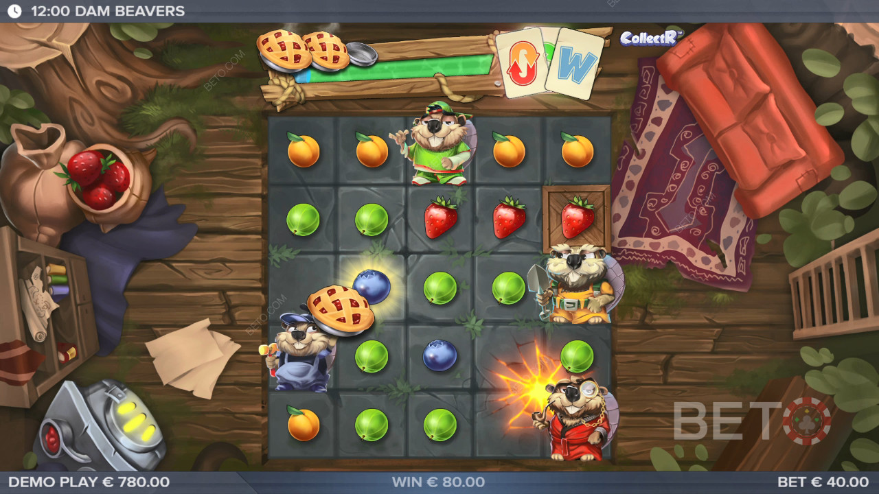 مراجعة Dam Beavers من BETO Slots