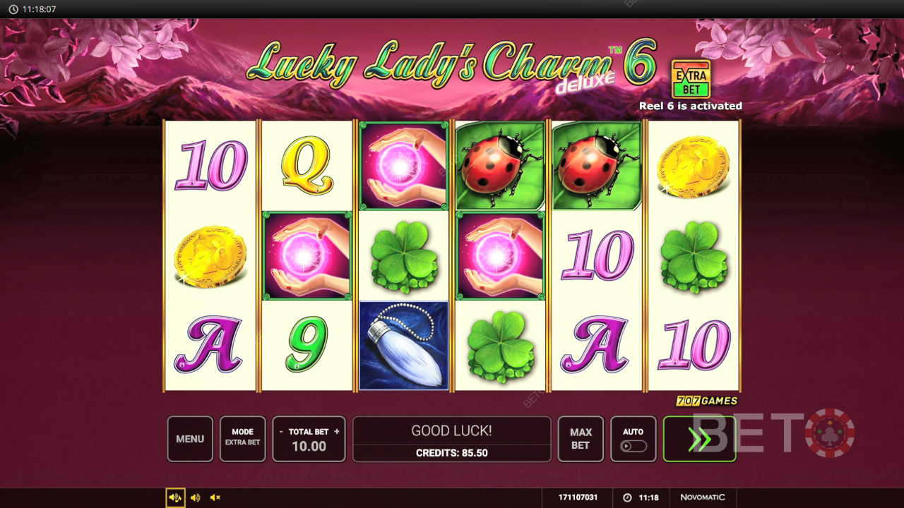 Lucky Lady's Charm deluxe 6 اللعب المجاني