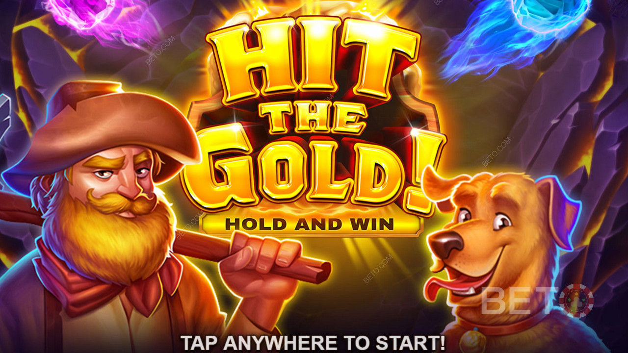 احفر الثروات المجهولة والمفقودة في لعبة Hold & Win المبهرة، Hit the Gold! فتحة على الإنترنت
