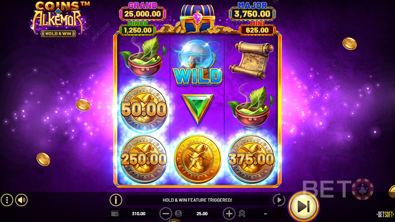 Coins of Alkemor – Hold & Win اللعب المجاني