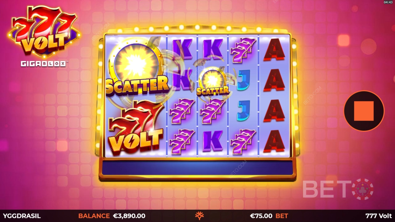 مراجعة 777 Volt GigaBlox GigaBlox من BETO Slots