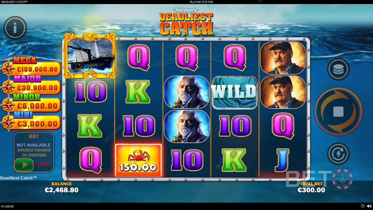 مراجعة لعبة Deadliest Catch من BETO Slots