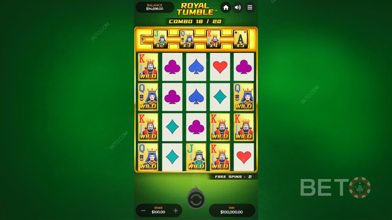 مراجعة رويال تعثر الملكي من BETO Slots