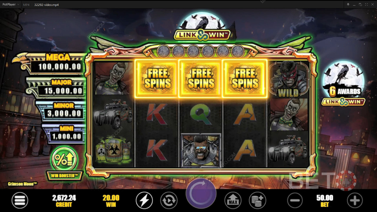 مراجعة Crimson Moon من BETO Slots