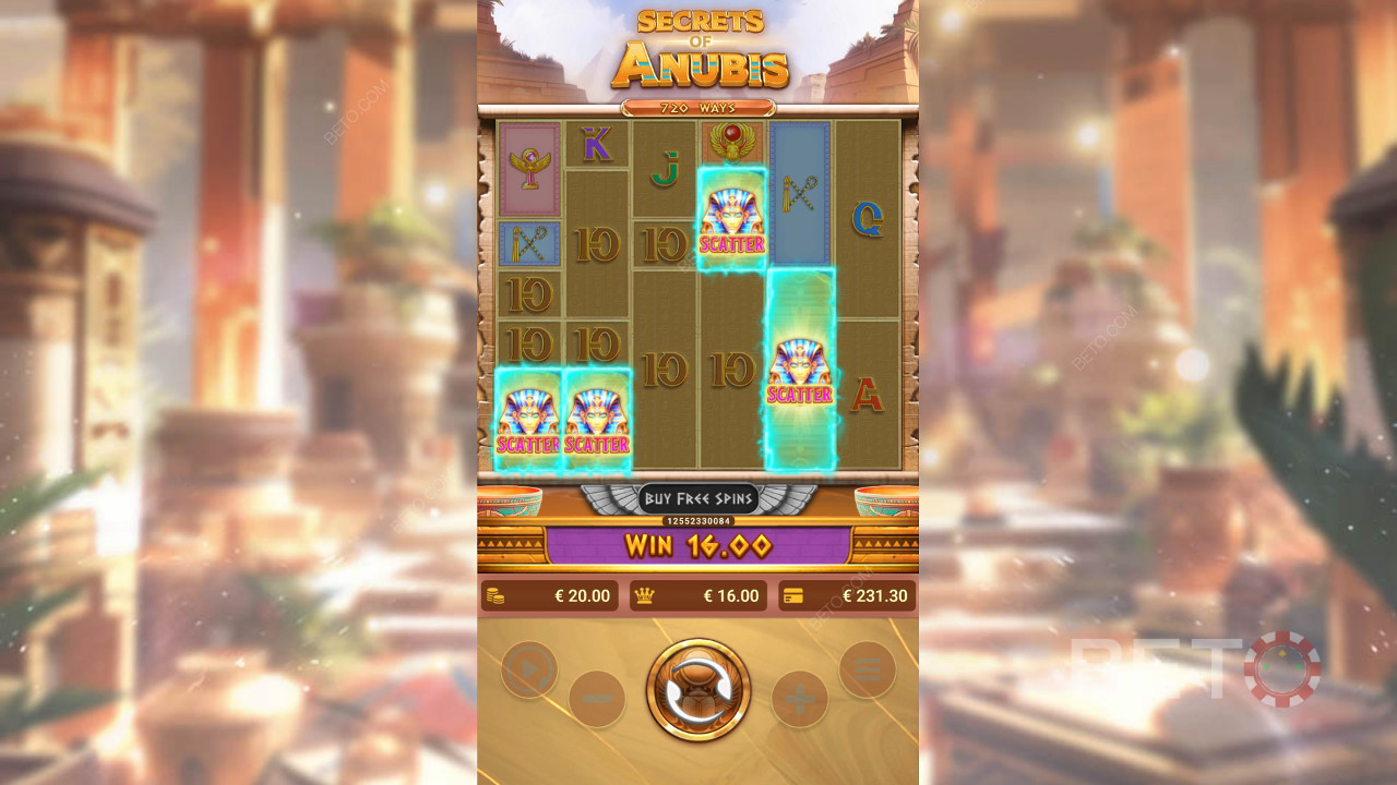 Secrets of Anubis اللعب المجاني