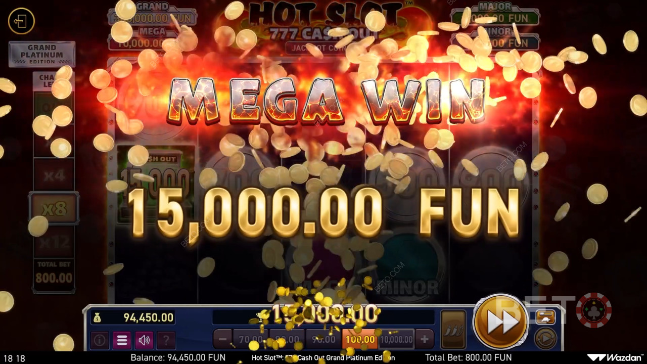 اربح 3,000 ضعف رهانك في الفتحة الساخنة: 777 Cash Out Grand Platinum Edition Slot Online!