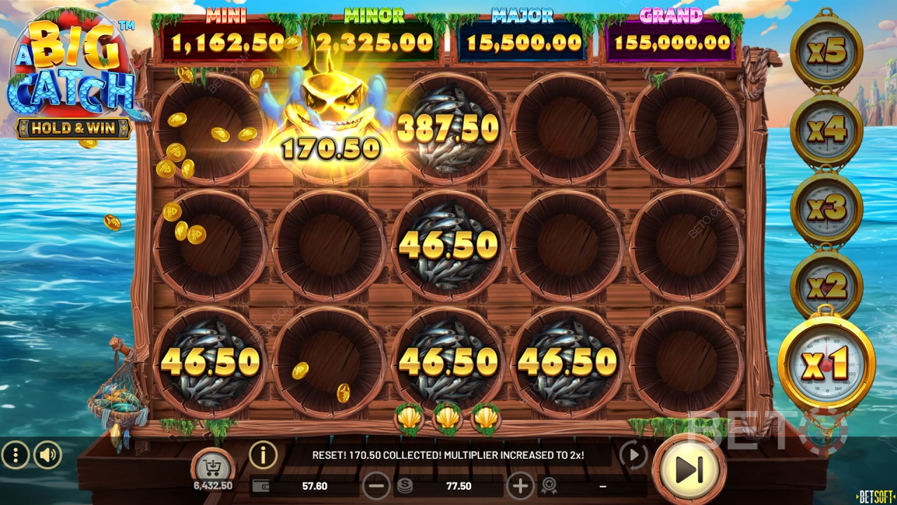 صيد ثمين - مراجعة عقد وفوز من BETO Slots