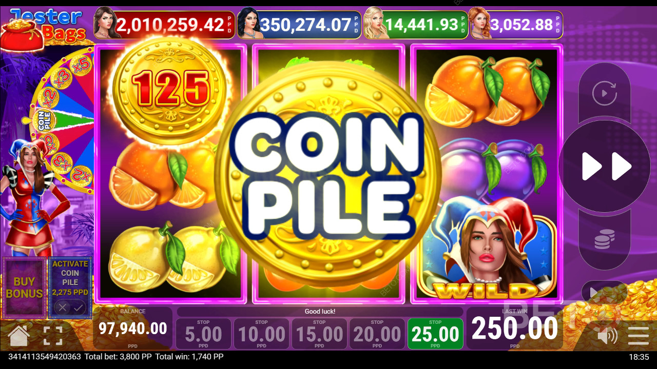 مراجعة حقائب المهرج من قِبل BETO Slots
